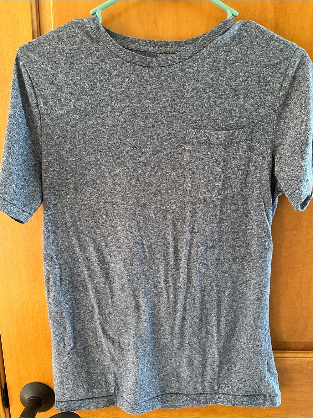 Mossimo Supply Co. Men's Heather Gray Crew Neck Pocket Tee T-Shirt Size Small S